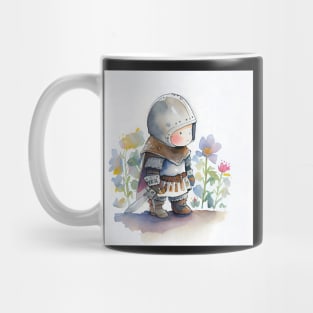 Cute Watercolor Warrior Mug